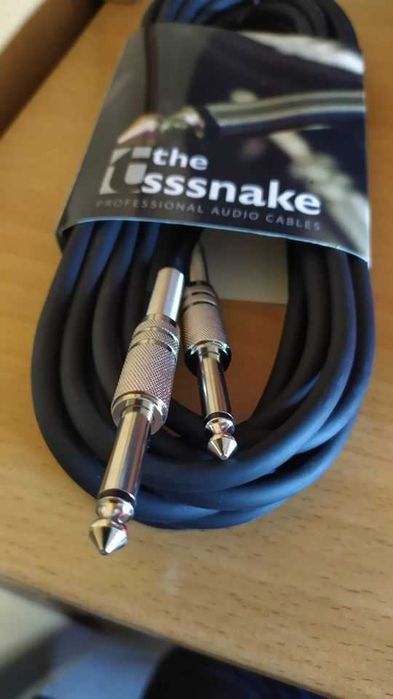 Cabo de áudio para instrumento ou sistema de som 6 metros NOVO