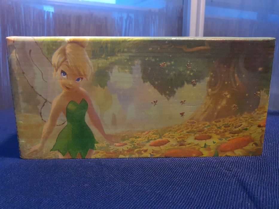 Tinkerbell - Dzwoneczek - Disney- skrzyneczka - żółta
