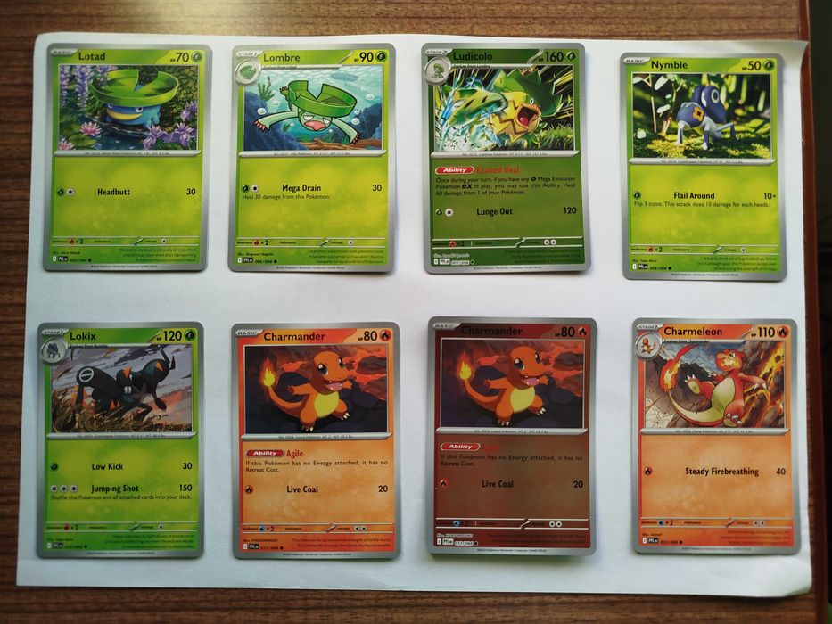 Cartas Pokémon TCG Rbu 1