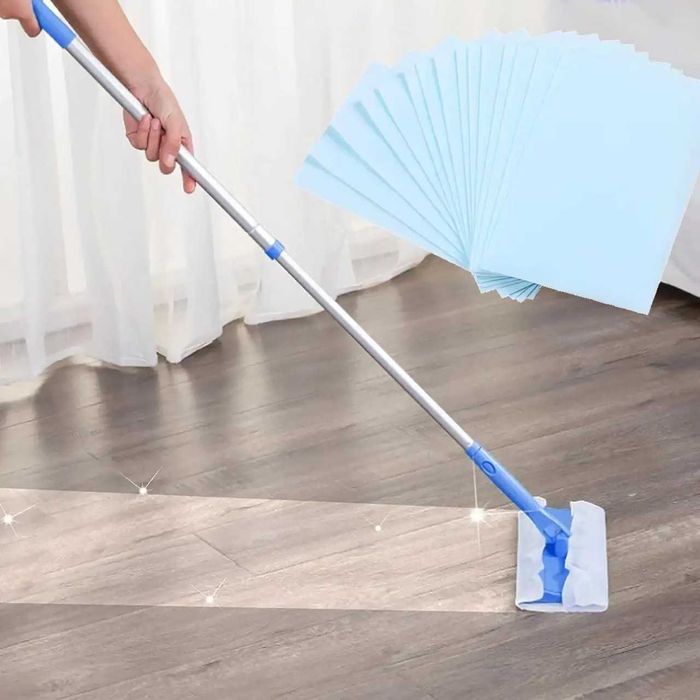 Сухие растворимые салфетки-пластины для уборки и чистки унитаза 30 шт