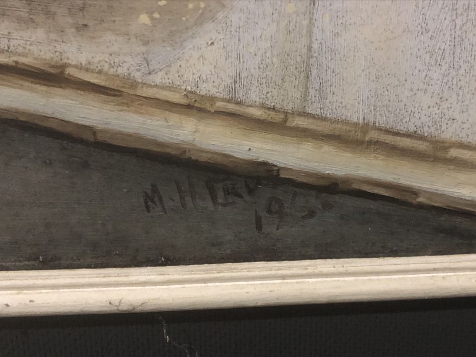 Oleo sobre madeira assinado