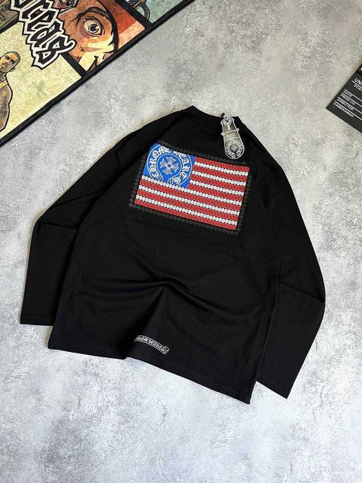 Лонг слив chrome hearts