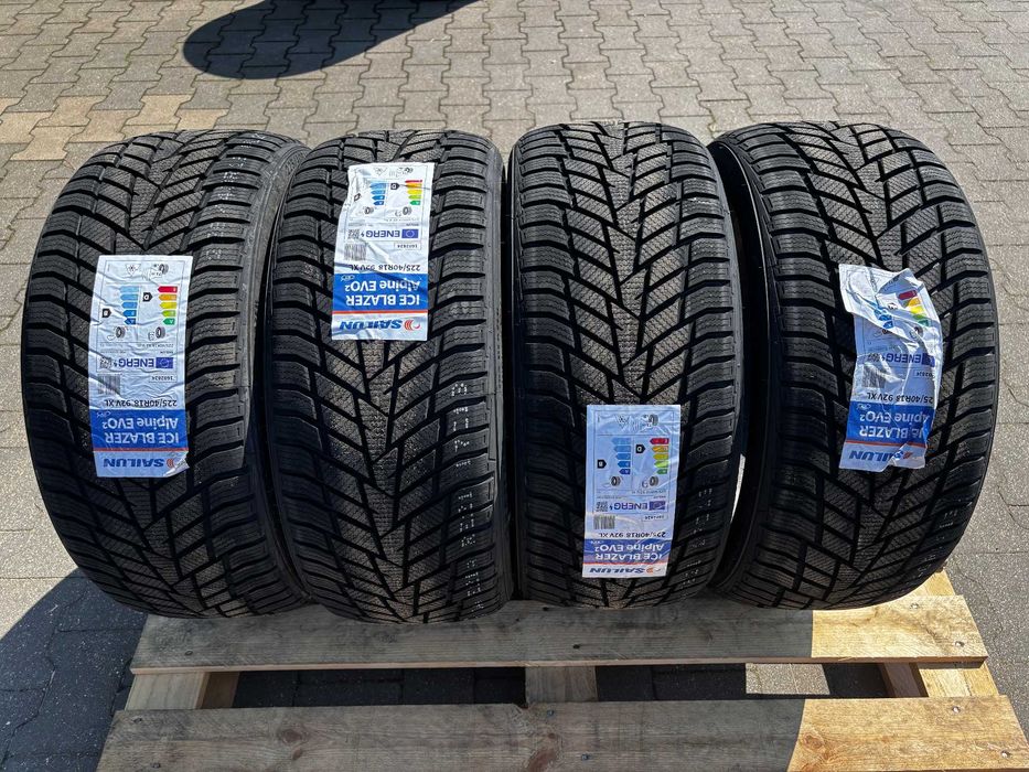 Okazja opony zimowe 225/40R18 92V XL SAILUN Ice Blazer Alpine EVO2 NOWY MODEL 2026 EV