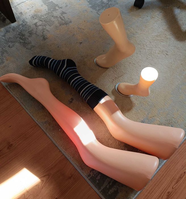 Expositores meias peugas collants