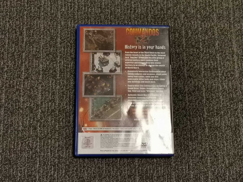 PlayStation 2 Commandos 2: Men Of Courage