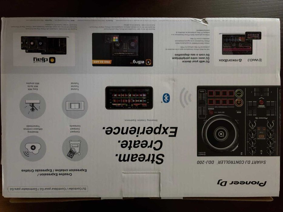 Controlador DJ PIONEER DDJ-200 | Como Novo | Caixa Original