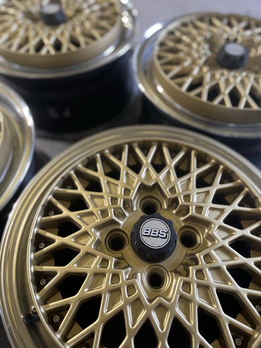 Felgi skręcane mesh custom 15” 4x100 BBS Rennsport BBS RS OZ  2tlg 3tlg VW Golf mk1 mk2