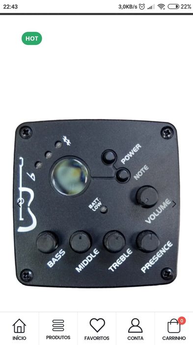 APC GA100CW aço elétrico violão