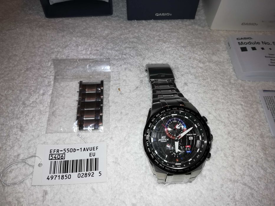 casio edifice efr 550d 1avuef (relógio)