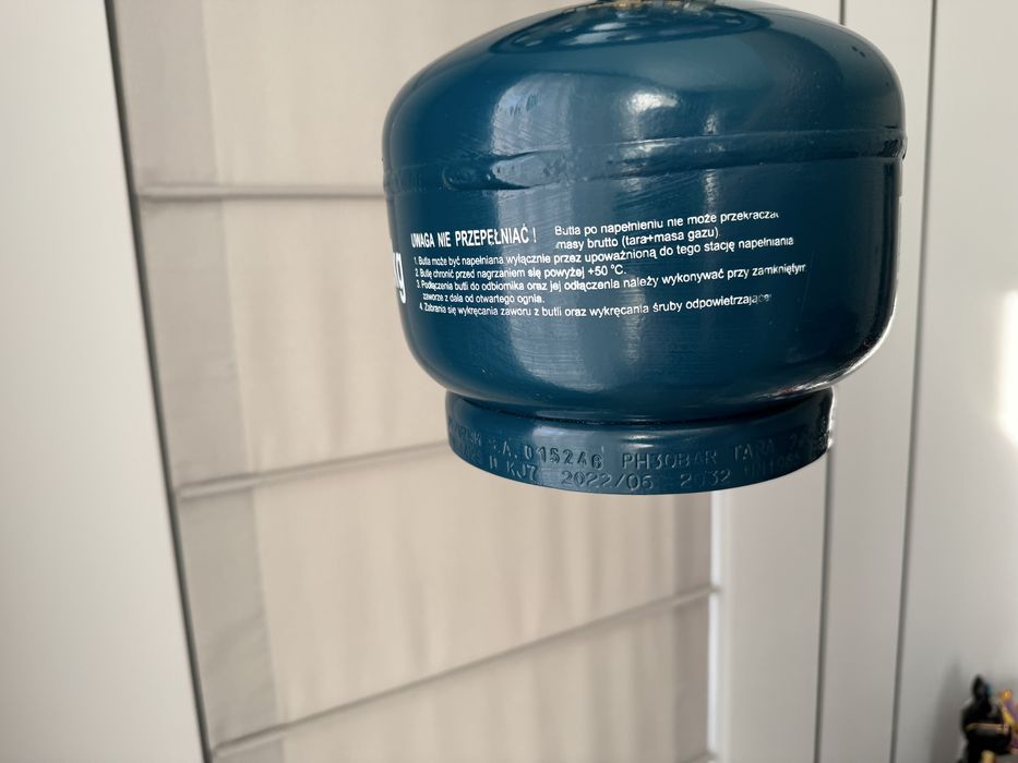 Польський газовий балон з пальником/камфоркою! Заповнений газом!!