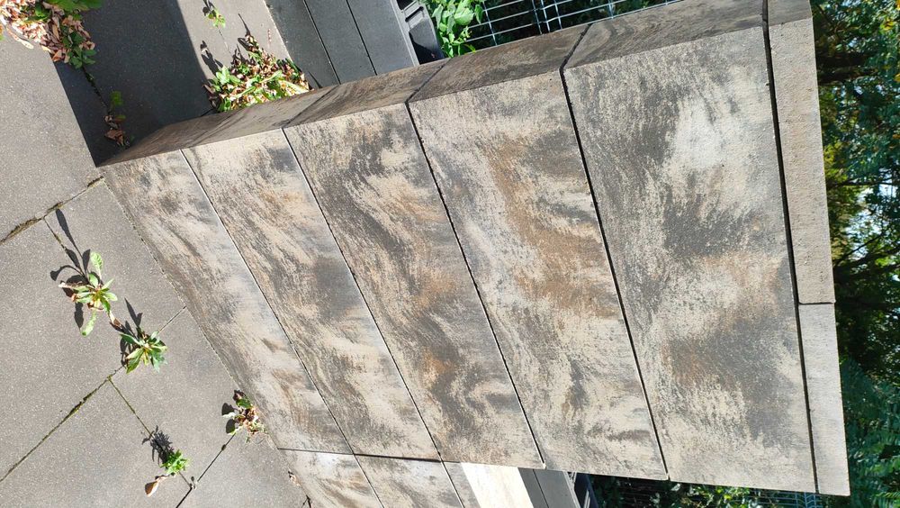 Donica doniczka Pustak ogrodzeniowy ogrodzenie mur 100x30x25 płot blok