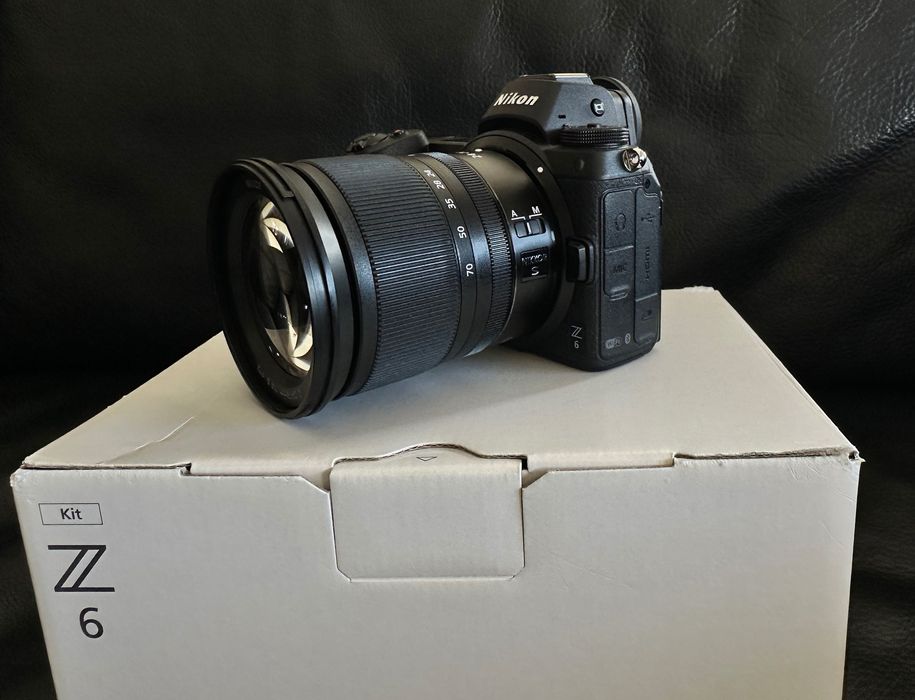 Nikon Z6 Kit + Lente 24-70mm f4 S + Acessórios