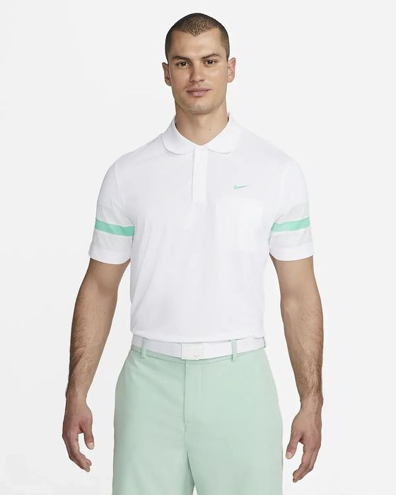 Оригінальна чоловіча поло Nike Dri-Fit Unseripsed( DX9216-101)