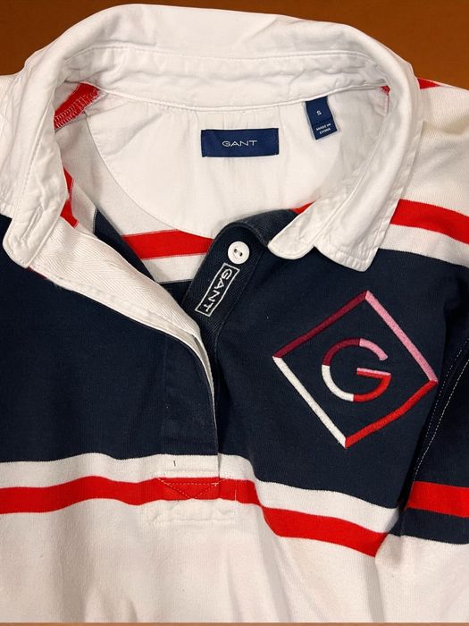 GANT roz. S męska koszulka polo z długimi rękawami