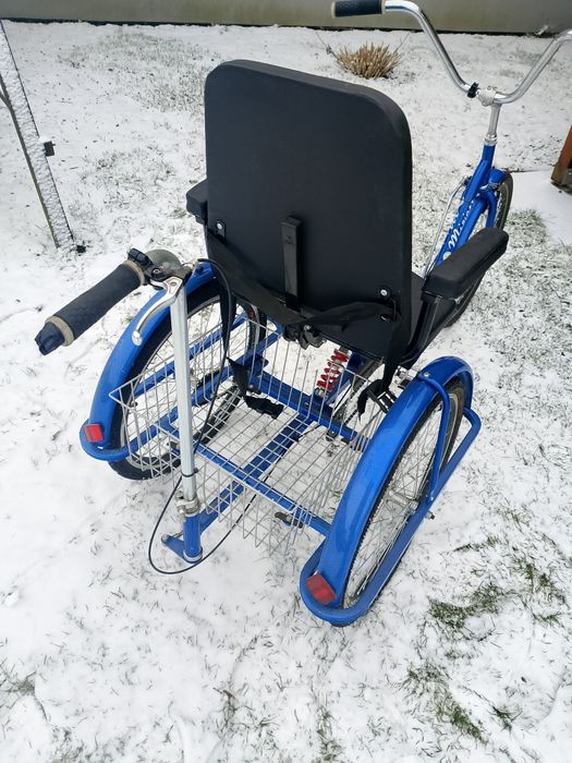 Rower Misiarz rehabilitacyjny   trzykołowy składany