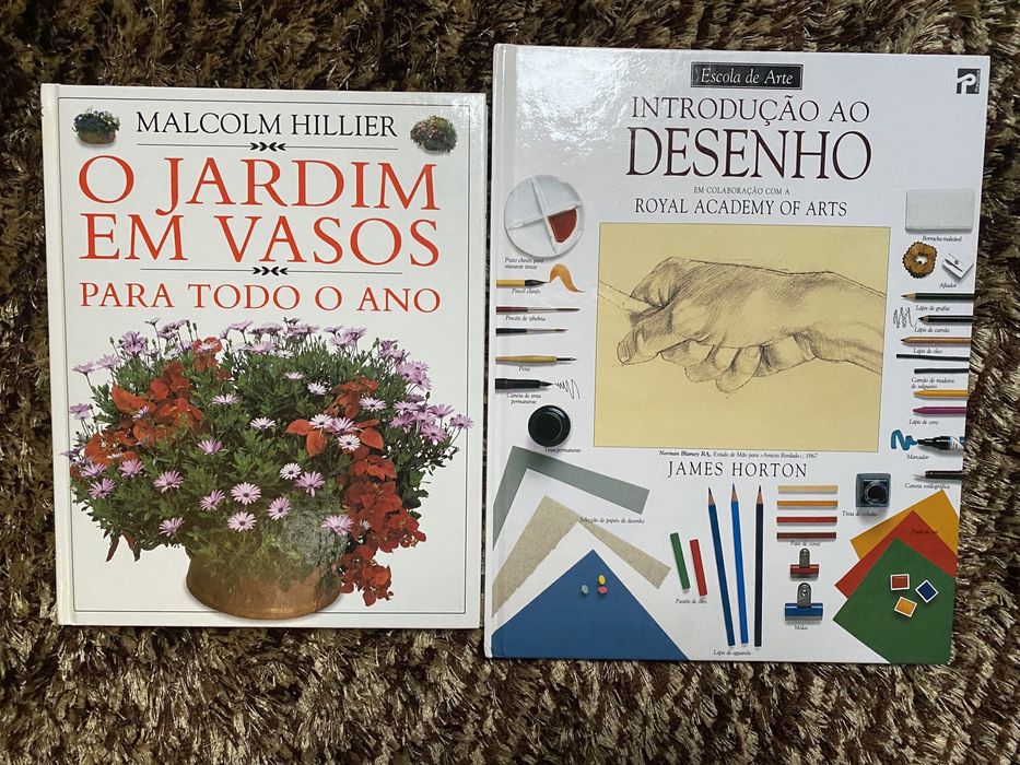 Livros arte/jardinagem