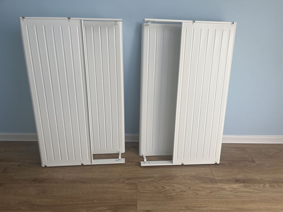 Wysuwana półka na buty KOMPLEMENT Ikea, system szaf PAX, biala, 100x58, 2 szuki