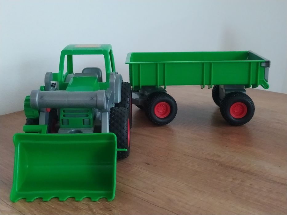 WAWER Traktor z turem, gumowe koła stan Bardzo Dobry