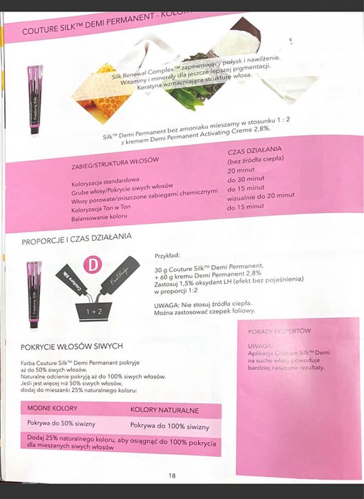 Farba Farby Montibello Crematone fryzjerskie  nowe do włosów tonery