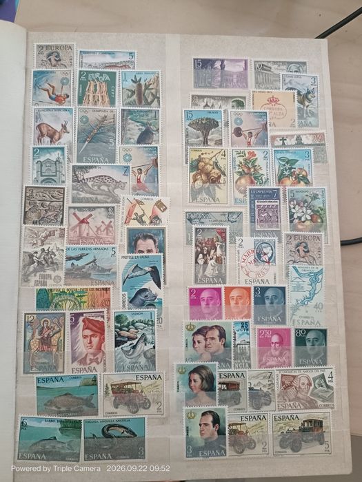 Selos de Espanha MNH