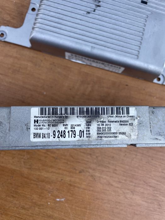 Бмв f10 f01 е60 е65 е70 е90 е65 блок блютуза combok