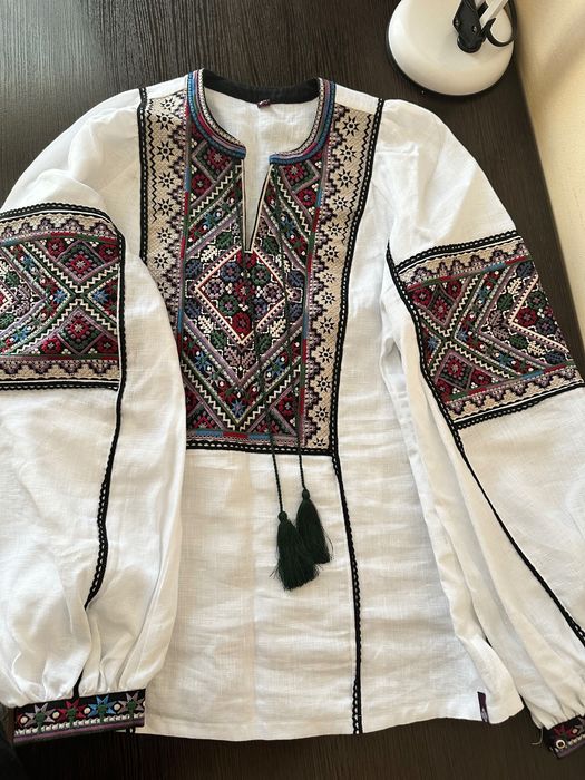 Вишиванка Черемош , біла