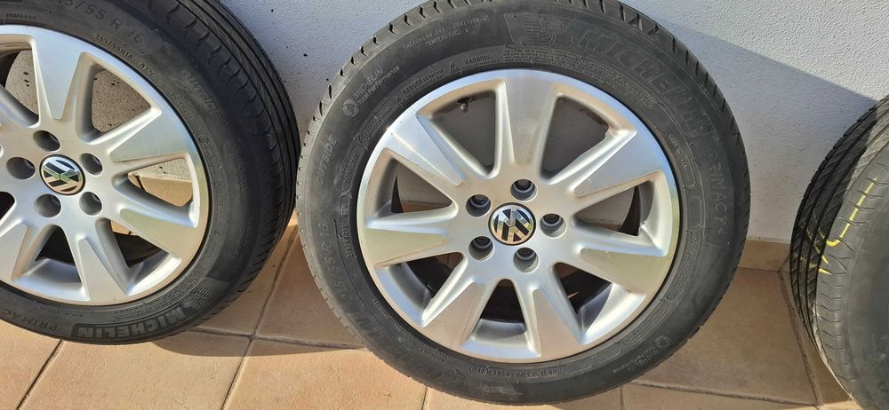 Jantes com pneus - usadas - original VW