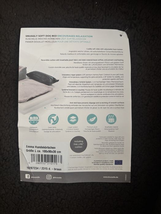 Legowisko dla psa Brunolie Emma