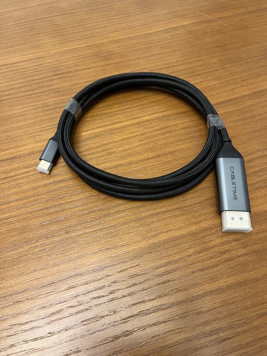Кабель CABLETIME USB Type-C to DisplayPort