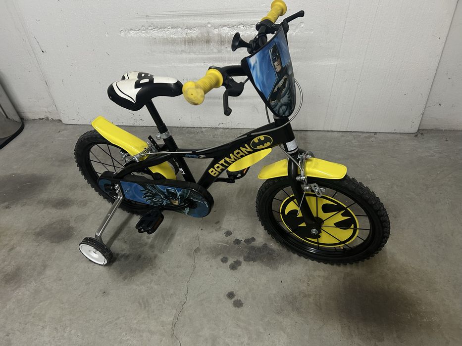 Bicicleta Batman criança