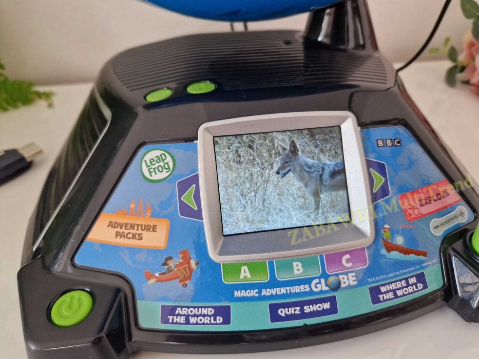 Globus edukacyjny Leap Frog, globus interaktywny
