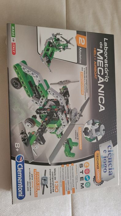 Clementoni Laboratório de Mecânica Helicóptero Aerobarco Selado Venda451078120916930560