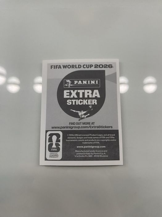 Panini FIFA 2026 Extra Sticker