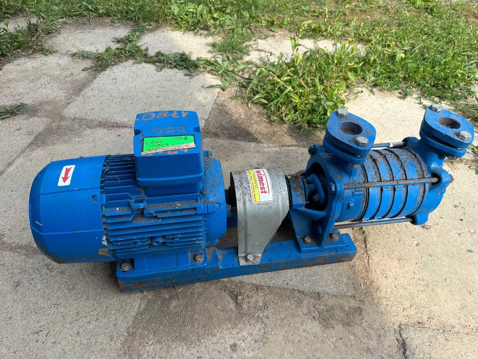 Pompa samozasysająca Wimest SKSb-32 + silnik Siemens 2,2kW 400V - nie używana