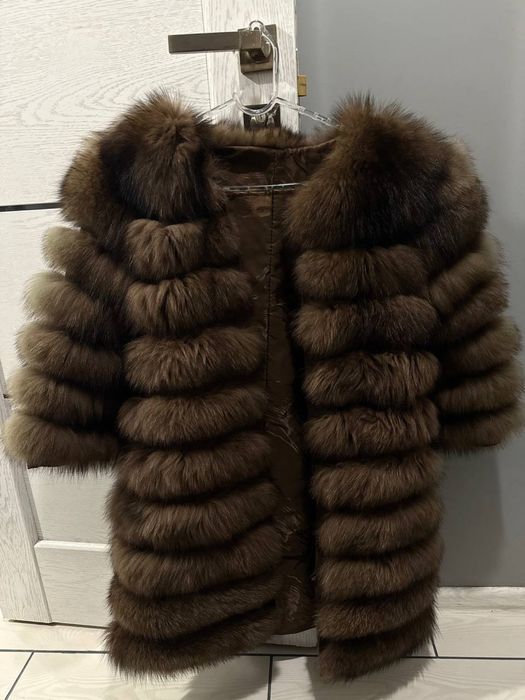 Шуба трансформер з песця