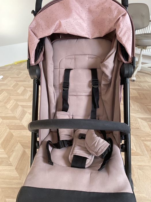 EASYWALKER BUGGY XS wózek spacerowy Desert Pink dodatki