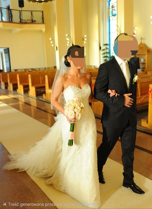 Suknia ślubna model Demetrios.