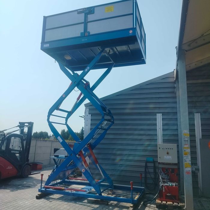 stol nozycowy podnosnik nozycowy dzwignik przemyslowy