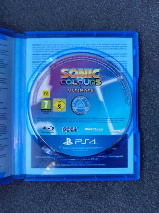 Sonic Colours PS4 – Gra używana, stan bardzo dobry!