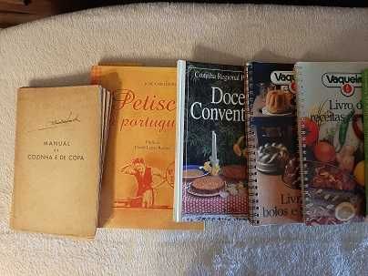 Mais de 300 livros, revistas e fascículos de receitas de gastronomia