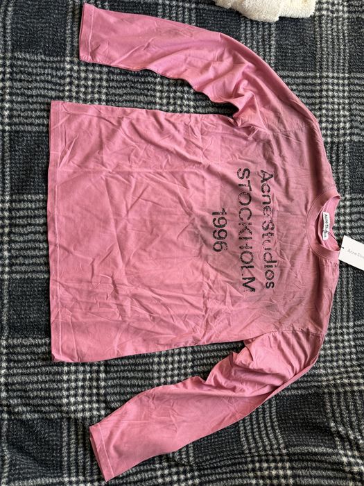 koszulka różowa Acne Studios