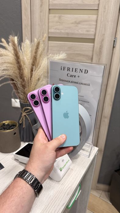 iphone 16 plus 128/256gb Pink/Teal
