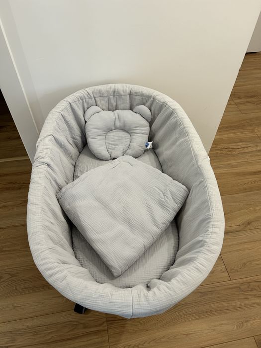 Kosz Mojżesza wiklinowy