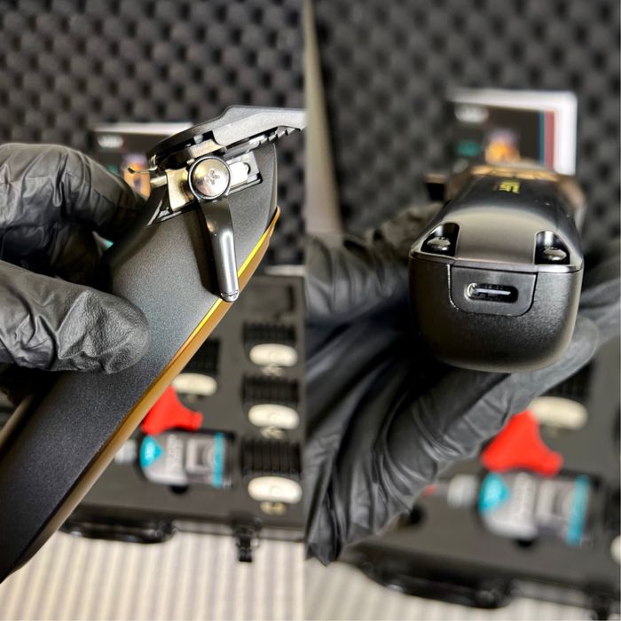 Машинка для стрижки VGR V-668 | Потужна, професійна, 6 насадок, кейс