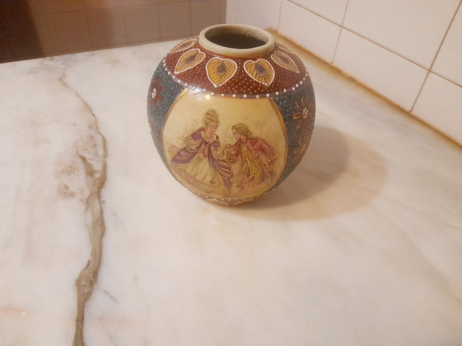 Vaso Decorativo Estilo Satsuma
