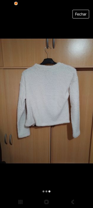 Camisola de pelinho