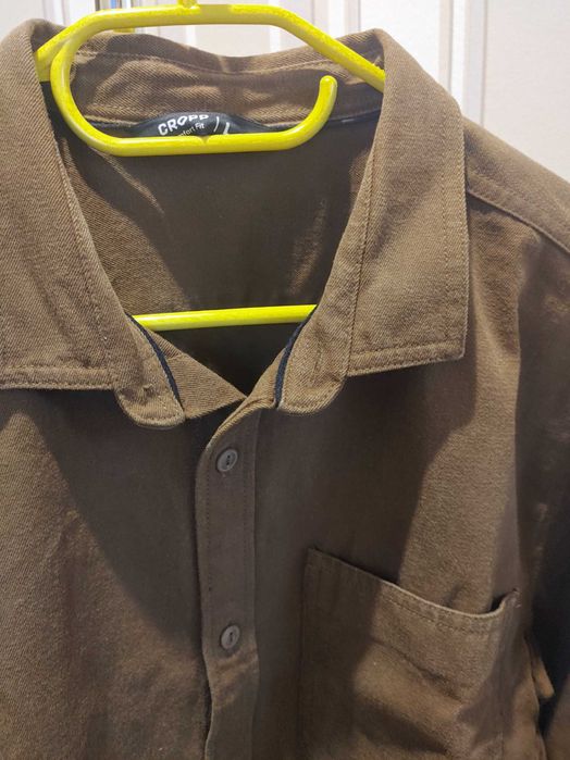 Koszula męska Cropp brązowa jeans