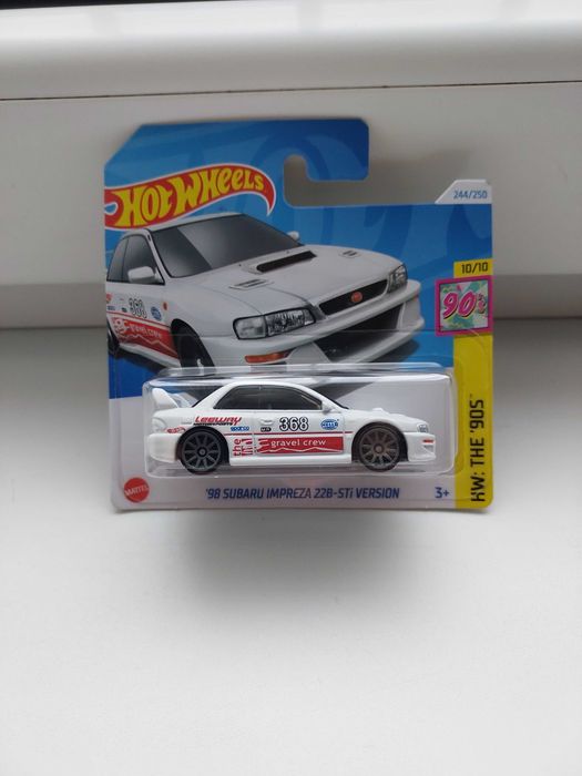Hot Wheels – '98 Subaru Impreza 22B STi модель HTB12 (комісія на мені)