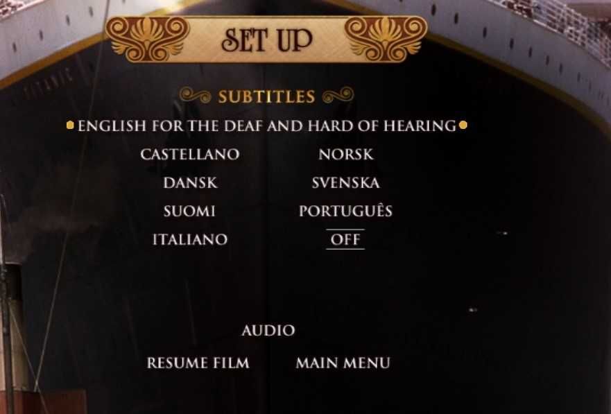 DVD Titanic, James Cameron, Leonardo DiCaprio, Kate Winslet - 2 discos