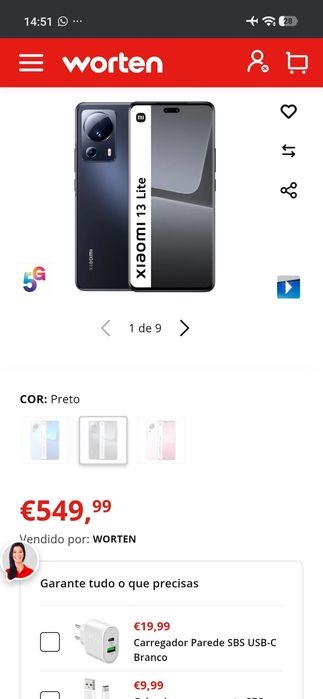 Xiaomi 13 Lite 256GB